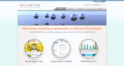 Desktop Screenshot of distintiva.com